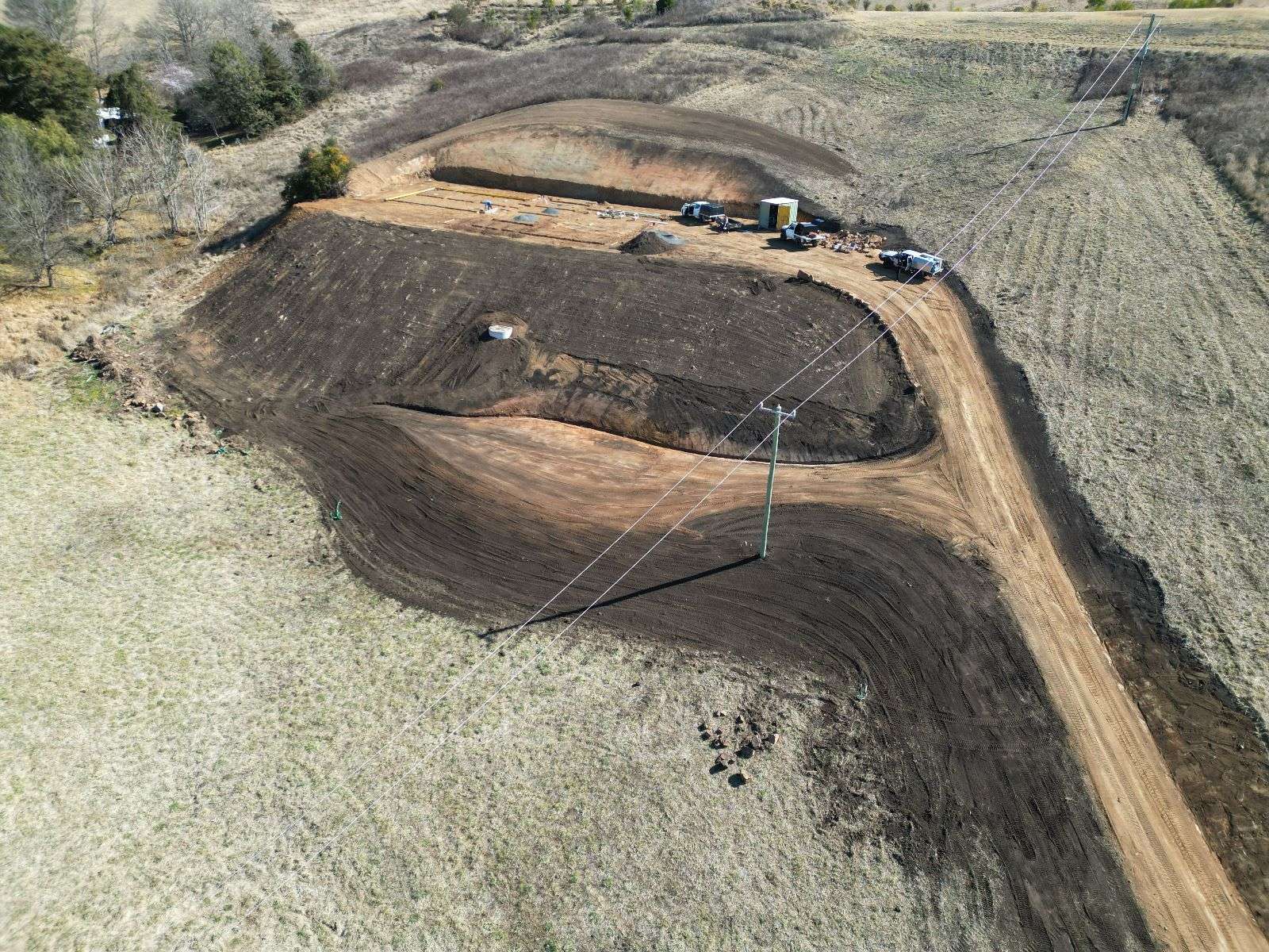 Major earthworks