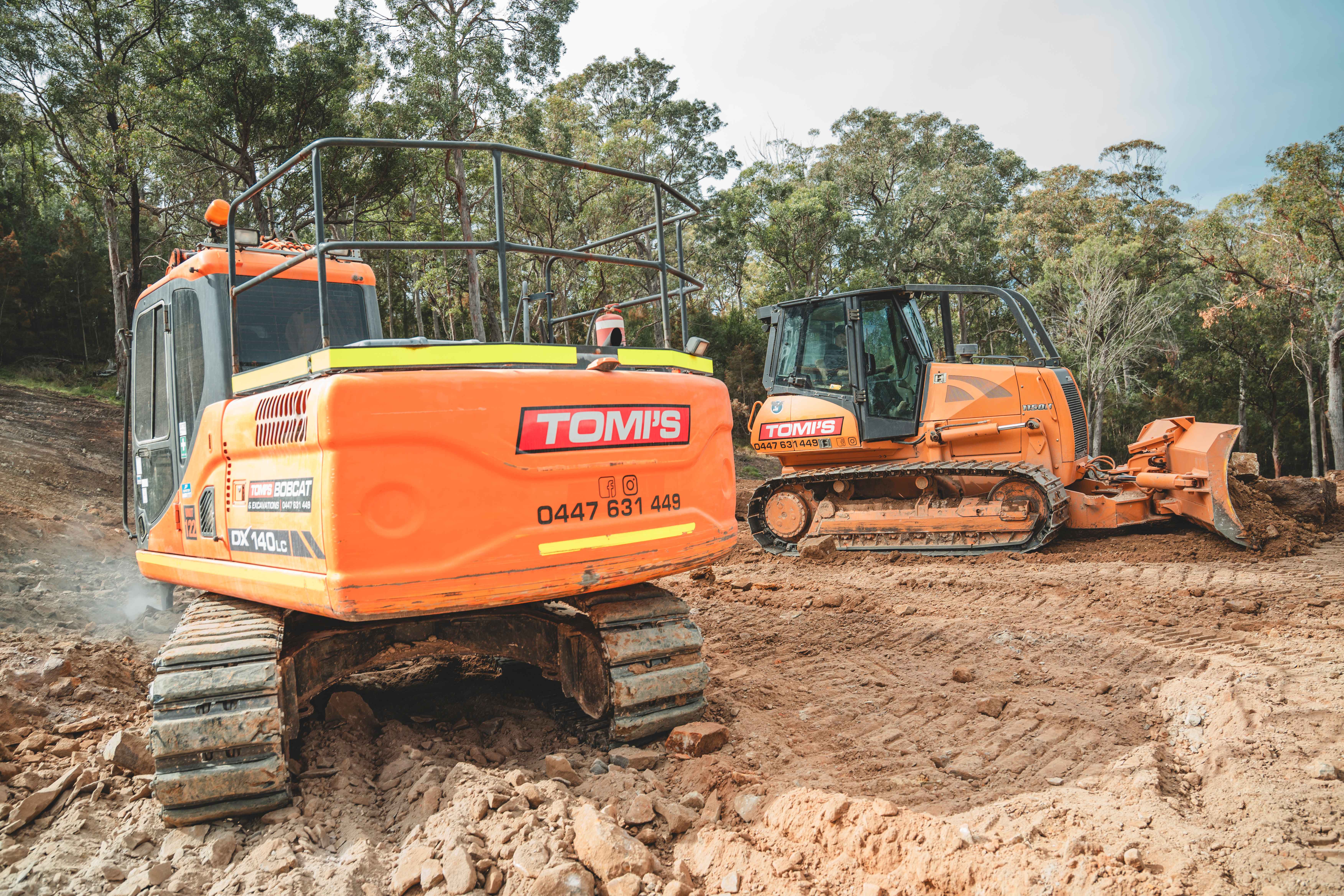 Professional bobcat equipment